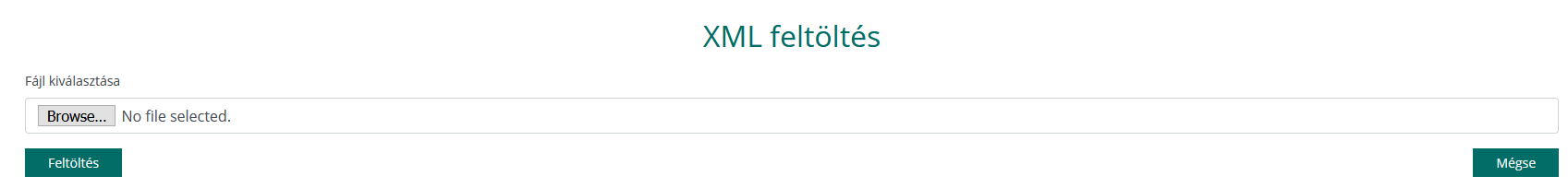 xml feltoltes